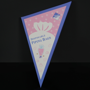 Confezione regalo in materiale HDPE da 12 pollici a prova di perdite sacchetti <span class=keywords><strong>per</strong></span> tubazioni usa e getta materiale HDPE-confezione regalo triangolare colorata - Product Image 6