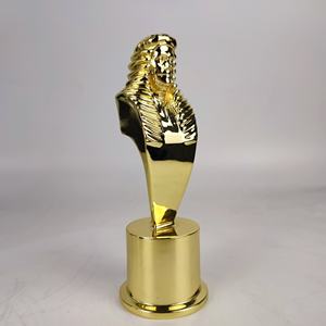 Personalizado oro Metal Egipto Faraón busto estatuilla escultura turista negocio Premio recuerdo regalo conmemorativo para Oriente Medio - Product Image 5