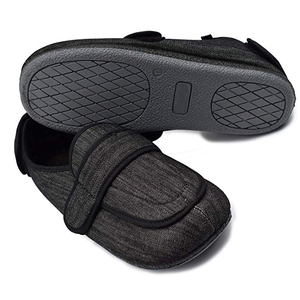 Лидер продаж, удобная мягкая медицинская обувь для диабетиков, Мужская обувь для диабетиков, при диабете, при вальгусной деформации - Product Image 6