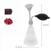 Diffuseur de parfum 80 ml, flacon de parfum, flacon d'huile essentielle, flacon de test d'arôme de café et de vin blanc