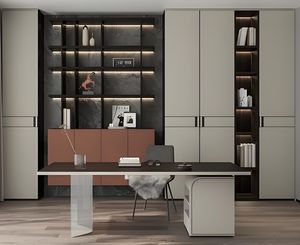 Estantería de madera sencilla y moderna, nuevo armario de almacenamiento decorativo para el hogar, escuela, Hotel, apartamento, muebles versátiles para el hogar - Product Image 2