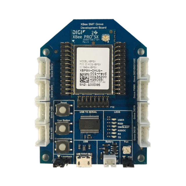 Xbee Pro SX UAV Cluster Flight Data Link Solution External Ad Hoc Network with Self-Healing Feature Vertical Polarization