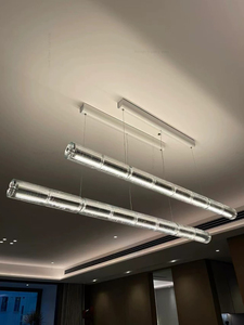 Lampada <span class=keywords><strong>a</strong></span> <span class=keywords><strong>Sospensione</strong></span> <span class=keywords><strong>LED</strong></span> Moderna Nordica <span class=keywords><strong>a</strong></span> Forma Allungata, Illuminazione Interna <span class=keywords><strong>per</strong></span> Soggiorno, Ristorante, <span class=keywords><strong>Cucina</strong></span>, <span class=keywords><strong>Lampadari</strong></span> Chic - Product Image 5