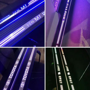 Estribo Eléctrico Automático de Aluminio con Doble Luz para <span class=keywords><strong>Jeep</strong></span> Wrangler JL 4 Puertas Sahara <span class=keywords><strong>Rubicon</strong></span> 2018-2024 - Product Image 2