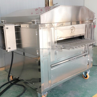 Marqueur électrique industriel pour grillades d'aubergines en tranches Machine à griller au gaz pour tartes à viande Machine à marquer les courgettes et les côtelettes de porc