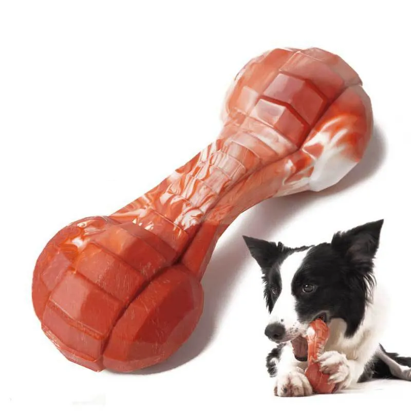 Mascarilla de nailon resistente para perros, juguete de grado alimenticio respetuoso con el medio ambiente, resistente a mordeduras, duradero