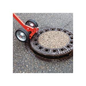 ที่ยกฝาปิดท่อระบายน้ำแบบเนสท์เล่ความยาว980-1480มม. เคลือบด้วยผงสีแดงมือถือ - Product Image 2