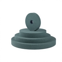 Meule en carbure de silicium vert en vrac, haute résistance à l'abrasion, auto-affûtante, pour le débavurage des pierres précieuses