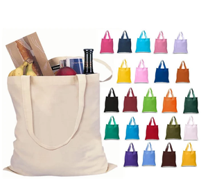 Bolsa de Compras Ecológica de Lona con Asas Dobles, Cierre de Hebilla, Diseño de Cinta Personalizado, Gran Capacidad, Laminada y Tridimensional - Product Image 3