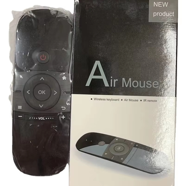 Europe Market Wireless Gyro Sensing Games Remote Control for Android TV Box 2.4G Air Mouse Fixed Code 433MHz for LED Smart TV