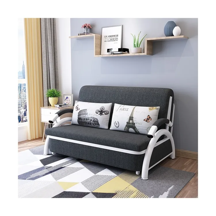 Nova moda preguiçoso cadeiras dobráveis sofá cama para sala de estar
