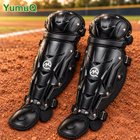 Protège-jambes professionnels YumuQ en PE pour baseball et softball, protection double genou, tibia et pied, OEM ODM