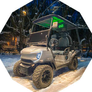 รถเข็นกอล์ฟไฟฟ้าขนาด2 + 2ที่นั่งรถเข็นกอล์ฟไฟฟ้าขนาดเล็ก3500W - Product Image 4