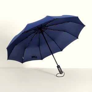 ร่มพับ 3 ตอน พิมพ์โลโก้ได้ ร่มกันแดดอัตโนมัติ และร่มกันฝนอัตโนมัติ 3 ตอน สำหรับกิจกรรมกลางแจ้ง - Product Image 3