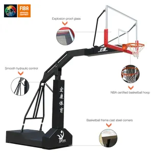 Support de basket-ball portable approuvé par la FIBA