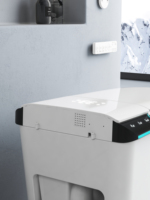Salle de bain de luxe en céramique intelligente impulsion sans réservoir fonction de nettoyage Wc toilette intelligente avec lavage de bidet