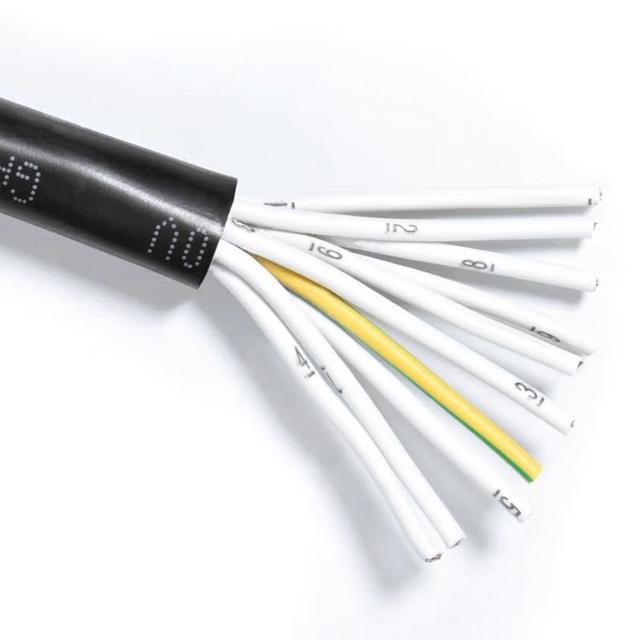 Control Cable 22awg Pure Copper Multi-core Conductor PVC 0.5~10 Square Millimeters Mining Custom Cable for Robot AI Electronics