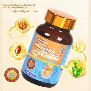 Minyak kenari emas pantai Dha kapsul Softgel 60 hitungan suplemen Herbal untuk orang dewasa Pria Wanita dukungan memori pertumbuhan rambut 2 - Product Image 2