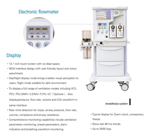 Équipement d'anesthésie néonatale de haute qualité ZY-RC pour les salles d'urgence des hôpitaux, appareil d'anesthésie portable, humain ou vétérinaire - Product Image 6