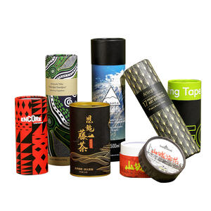 Tubo de papel cilíndrico personalizado, tubo de papel para incienso tibetano personalizado, tubo de papel kraft para té, tubo personalizado. - Product Image 5