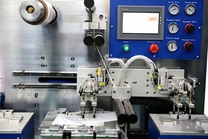 Lab Semi-automatic Z-folding Stacking Machine for Lithium Ion <b>Battery</b> Cell R&d and Sample Production - Product Image 4