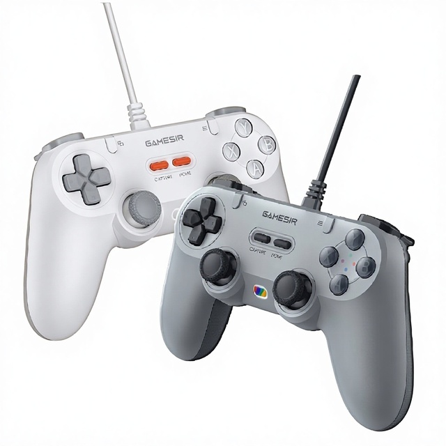 For TegenariaLite Gaishi Chick Spirit fox T3 Lite Low Latency Wired Gamepad for PC/Switch/Android