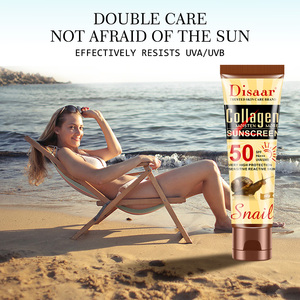 Disaar colágeno bloqueador solar 50ml Crema SPF 50 Caracol crema solar - Product Image 5