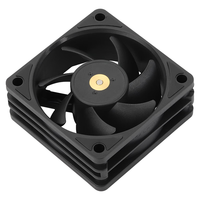Ventilador de CPU Blanco Speedy de 6 cm SP-B6W, Ventilador de Refrigeración para Chasis, Rodamiento S-FDB V2, 4 Pines PWM, Silencioso, Disipador de Calor de Plástico para Caja de Ordenador