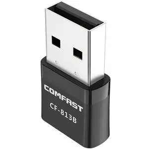 RTL8821CU Wifi e BT4.2 Adaptador USB para PC 650mbps Dual Band wifi e BT Combo Dongle CF-813B