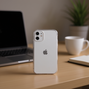 Custodia per telefono in acrilico DAM per iPhone 11 6.1 con interno anti-impatto in TPU - Product Image 3