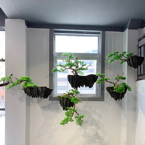 Gesimuleerde Kunststeen Groene Plant Landschapsarchitectuur Binnenshuis Hangende Bomen Met Schuim Rockeries - Product Image 4