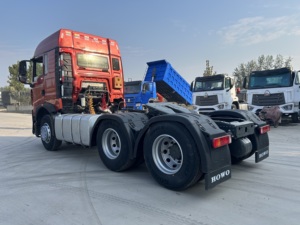 Hochleistungs-Sinotruk Howo TX 6 X4 Sattelzug maschine PS PS PS MAN Motor-LKW-Kopf mit Rückfahr kamera Euro 5 Emission - Product Image 4