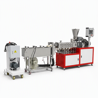 Machine de granulation de plastique ZS-433, extrudeuse à double vis, granulateur, machine de compostage de polymères pour le traitement des matériaux plastiques