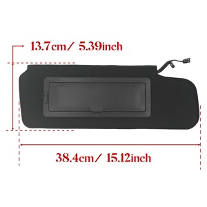 Pare-soleil avant de remplacement pour Chevrolet <span class=keywords><strong>C4</strong></span> 1984 1985 1986 1987 1988 1989 <span class=keywords><strong>1990</strong></span> 1991 1992 1993 1994 1995 1996 - Product Image 2