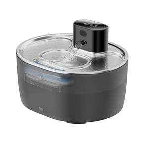 Fontaine à eau intelligente pour animaux de compagnie, distributeur automatique à circulation continue pour chiens et chats, en acier inoxydable, 900g, détachable, alimenté par charge - Product Image 3