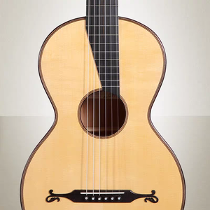 Guitarra clásica de estilo retro <span class=keywords><strong>V</strong></span>é<span class=keywords><strong>nus</strong></span>, cuerpo de abeto de época romántica del siglo XIX con diapasón de ébano y parte posterior/lateral de arce - Product Image 1