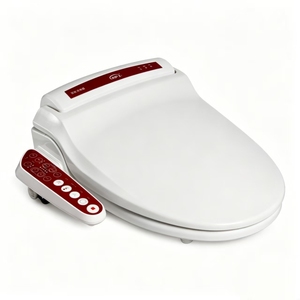 Siège de toilette intelligent personnalisé avec séchoir à air chaud et capteur humain pour appartement - Product Image 1