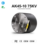 CubeMars AK45-10 75KV Motor Servo Mini sin Escobillas de Alto Torque, Ligero, Modo de Control Dual, Control FOC, Impermeable, Permanente