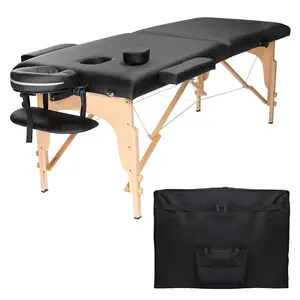 adjustable height wood folding couch massage table master portable massage table bed