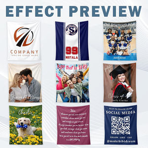 Personalized Logo Blanket Bulk - <strong>Custom</strong> Design Text/Picture Flannel Throw | Business Team Company Gifts - Product Image 3