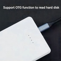 Kabel OTG Tipe C Xput 20Gbps USB 3.2 Gen2 Tipe C Male to Male PD 100W Pengisian Cepat Kabel Data Video 4K untuk Laptop Smartphone