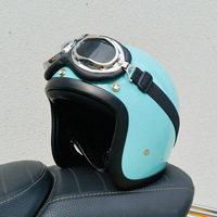 Casque de moto électrique BLD pour l'approvisionnement transfrontalier, léger, unisexe, design rétro, en plastique renforcé de fibre de verre, certifié 3C