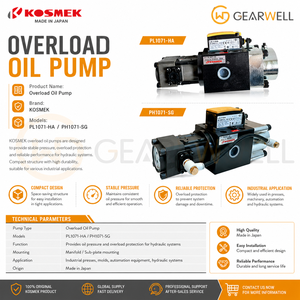 ปั๊มน้ำมันโอเวอร์โหลด <span class=keywords><strong>KOSMEK</strong></span> ของแท้จากญี่ปุ่น รุ่น PL1071-HA PH1071-SG PW1671-S-Z00300 สำหรับเครื่องปั๊มขึ้นรูป Chinfong - Product Image 4