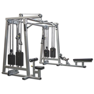 Xinrui Estación <span class=keywords><strong>de</strong></span> Fitness multifunción 8 Máquina <span class=keywords><strong>de</strong></span> <span class=keywords><strong>gimnasio</strong></span> multiestación Multi Jungle 8 Stack Cable Crossover Machine para <span class=keywords><strong>gimnasio</strong></span> - Product Image 2