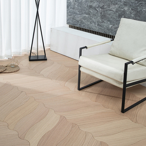 Parquet en bois d'ingénierie AVANTIMORA, résistant à l'humidité, glacé, conforme à la norme RoHS, noyau rigide, qualité AB, 12 mm, 14 mm, 20 mm, multicouche, teck, T&G, pour maison - Product Image 1