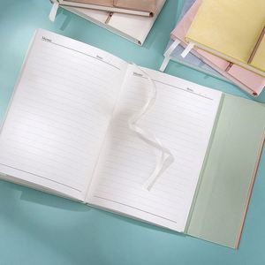 Cuaderno de Notas Personalizado de Alta Gama, Simple, A5, para Reuniones de Oficina, con Cubierta de Cuero Suave y Páginas Gruesas - Product Image 4