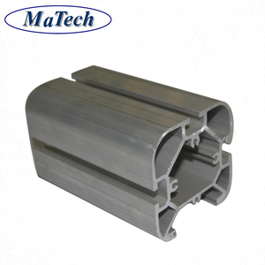 Profilé en aluminium 40x40 de canal d'extrusions personnalisées de fonderie - Product Image 4