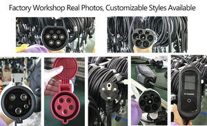 สายชาร์จ <span class=keywords><strong>EV</strong></span> แบบ Type2 16A 11KW มาตรฐานยุโรปมาตรฐาน CE UKCA ที่ได้รับการรับรองสภาพใหม่ปรับแต่งได้ตามต้องการ - Product Image 4