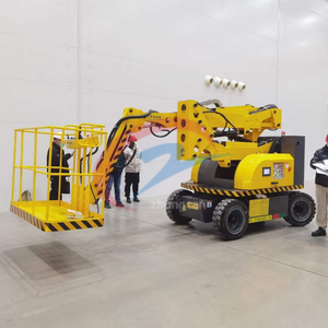 Conveniente remolque telescópico articulado Cherry Picker elevador articulado buen precio - Product Image 5