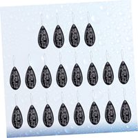 Enfileur d'aiguille à coudre carré en plastique long pour poinçonner des accessoires de couture à la main avec emballage de sac